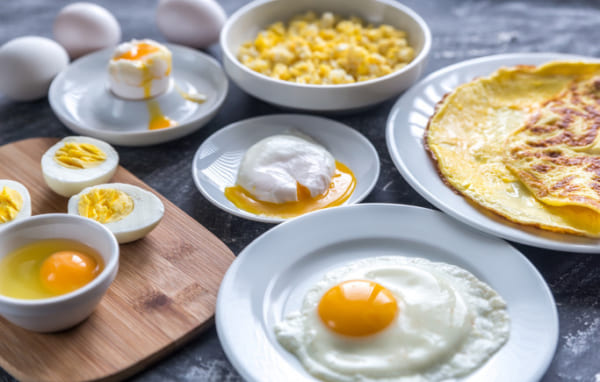 Trứng cung cấp protein chất lượng cho cơ thể