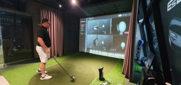 phòng golf mô phỏng 3D tại nhà