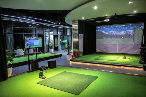 phòng golf mô phỏng 3D