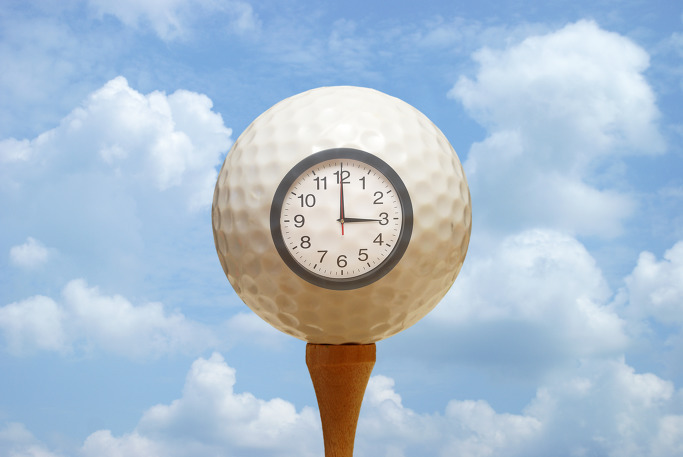 hãy lưu ý về thời gian khi đến sân golf