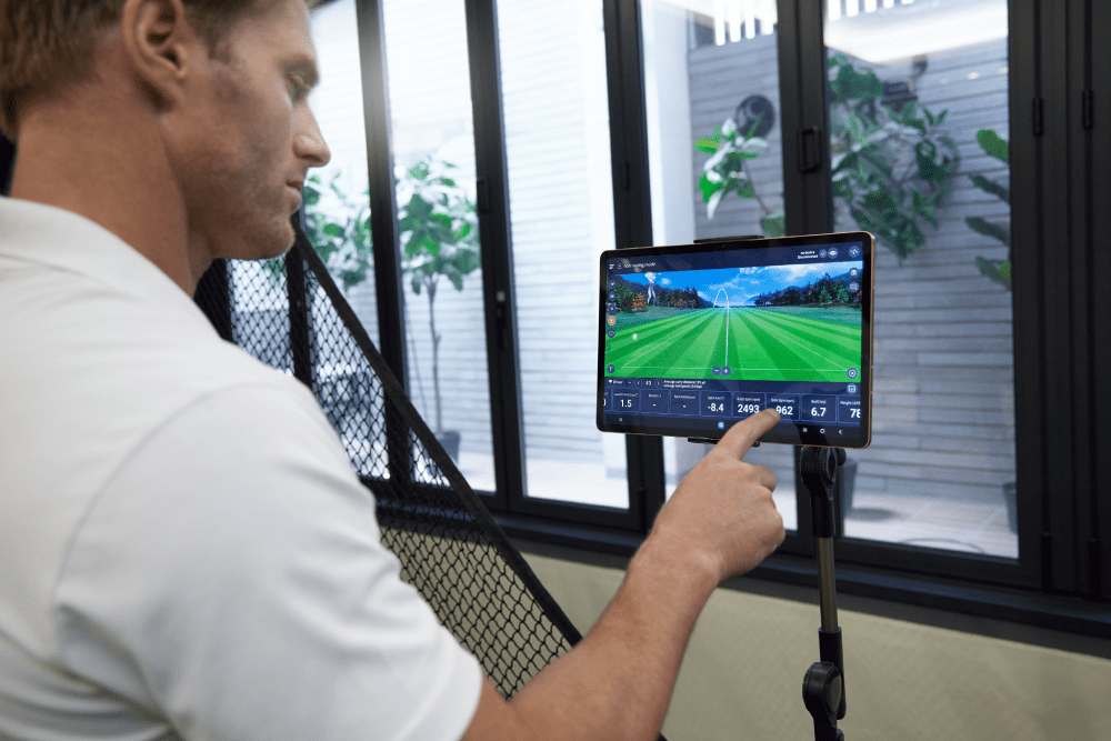 Golfzon Wave sử dụng trong nhà bằng thiết bị di động