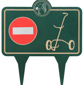 Biển hiệu sân golf
