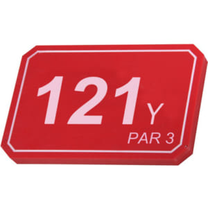 Đánh dấu sàn Tee nhựa nhiều màu sắc sân golf