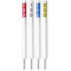 Ống đánh dấu Fairway sân golf PVC